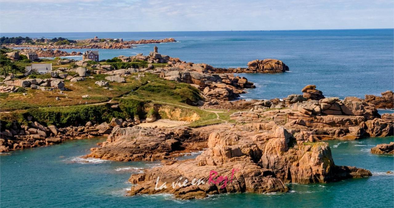 West Camping Hotell Perros-Guirec Eksteriør bilde