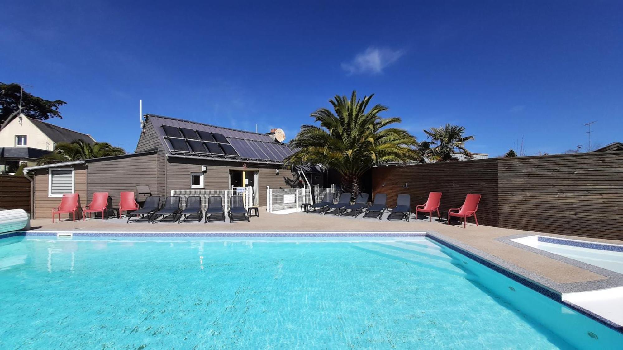 West Camping Hotell Perros-Guirec Eksteriør bilde