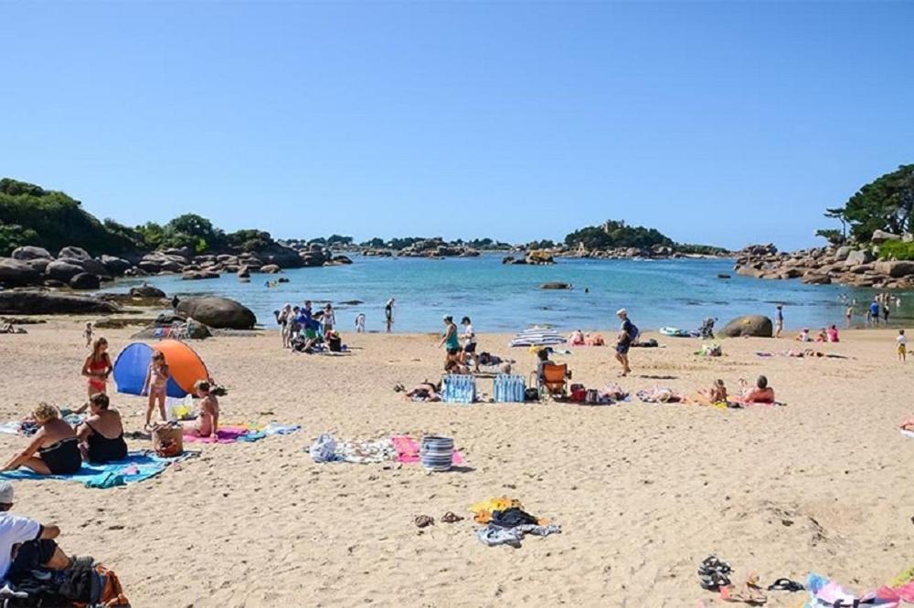 West Camping Hotell Perros-Guirec Eksteriør bilde